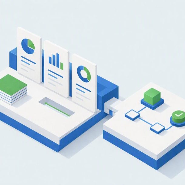 Abstract title card for Vancouver bookkeeping services