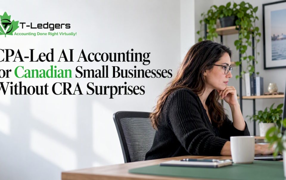 CPA reviewing AI-assisted accounting records