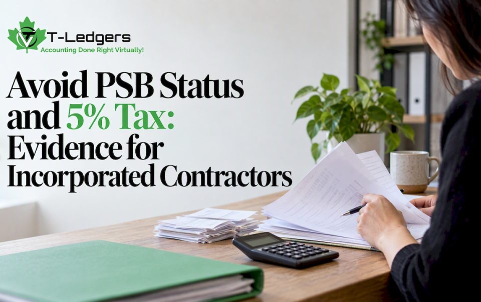 Contractor records prepared for PSB tax review