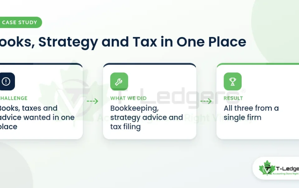 T-Ledgers case study: Books, Strategy and Tax in One Place